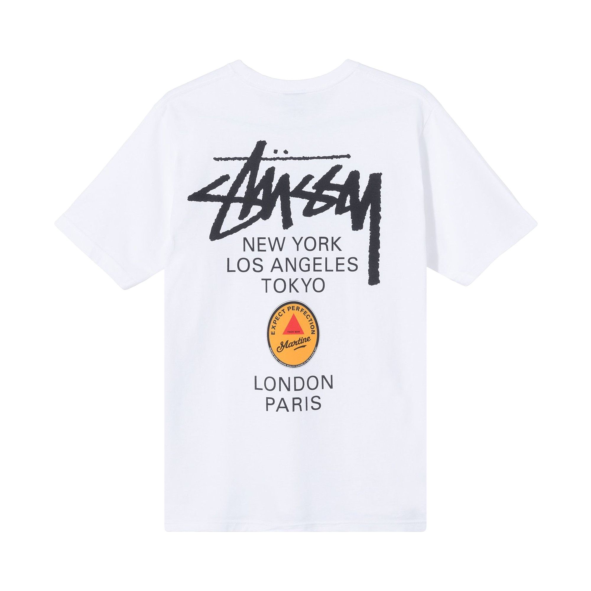 流行り の ブランド - 2024年おすすめのアイテム満載 Stussy Buy x T-Shirt Collection Tour World Rose Martine トップス