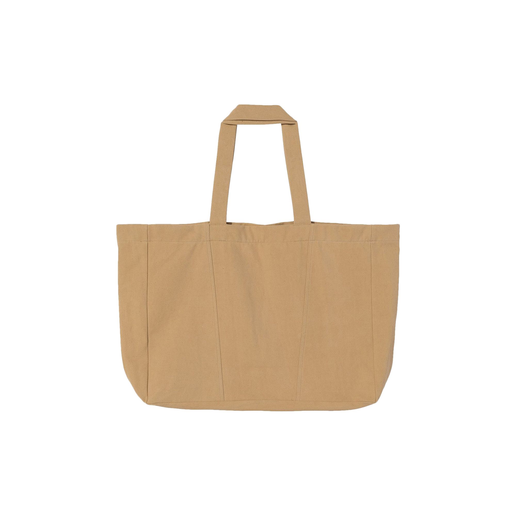 Buy Stussy x No Vacancy Inn Oversized Canvas Tote 'Beige' - 334107 BEIG |  GOAT