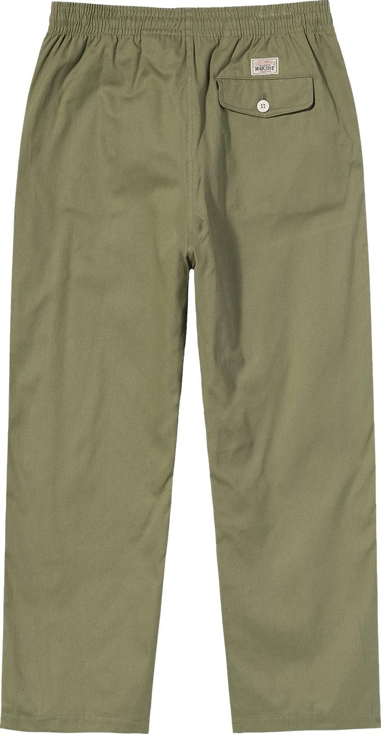 Stussy x Our Legacy Reduced Trouser Green Light Twill