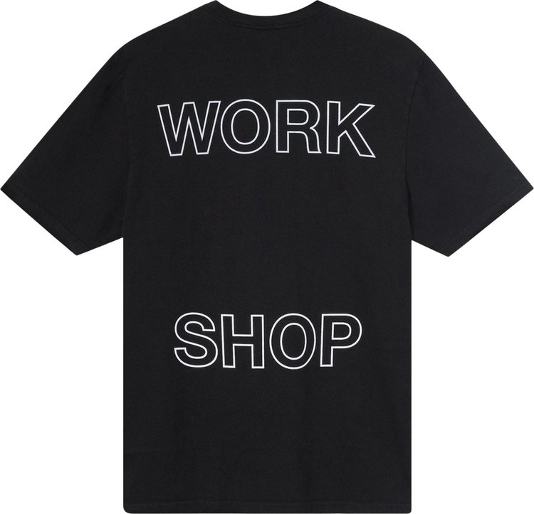 Stussy x Our Legacy Workshop Tee Black