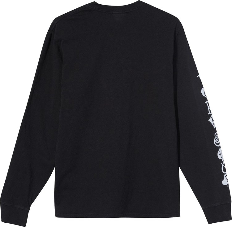 Stussy x Our Legacy Crown Long Sleeve Tee Black