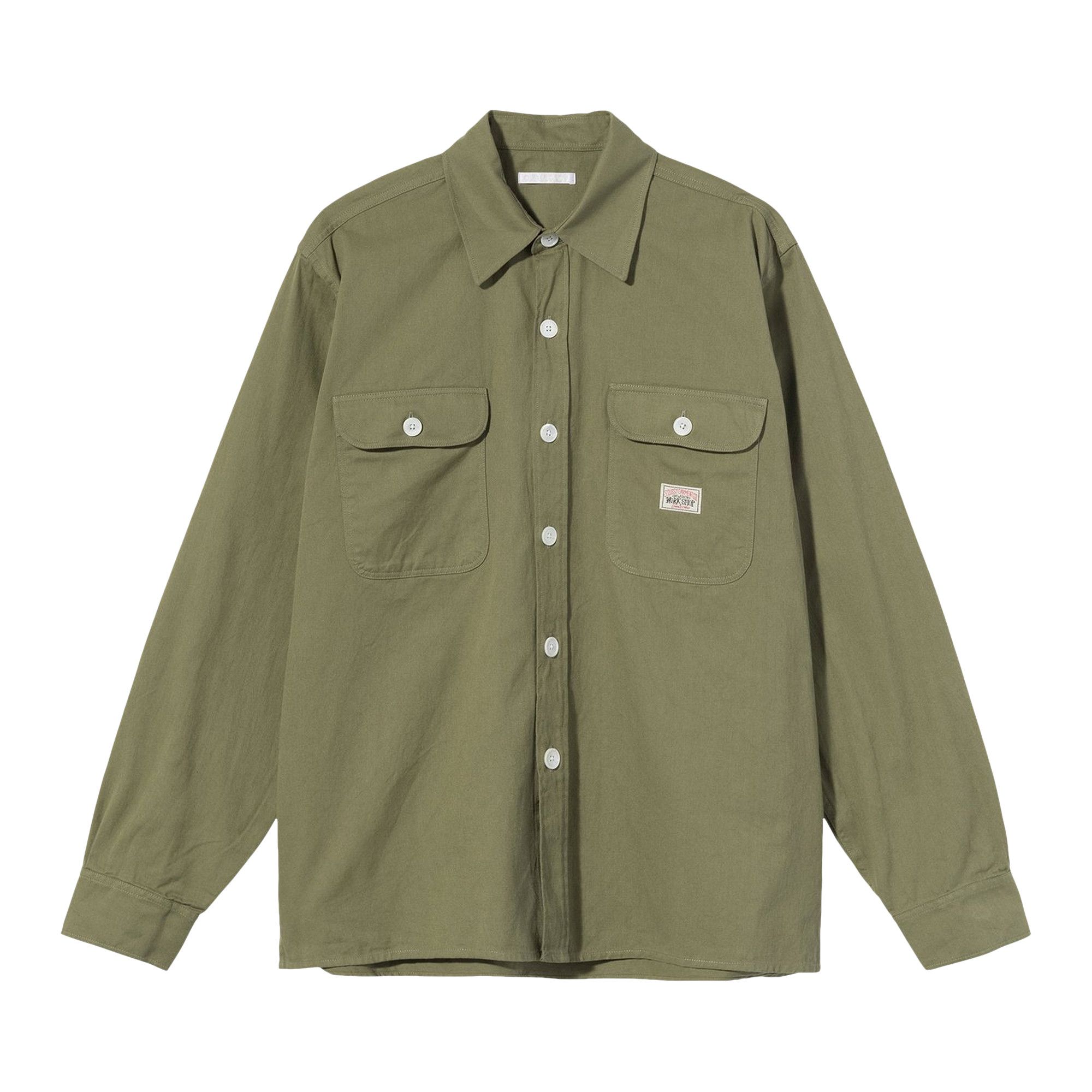 Buy Stussy x Our Legacy Country Shirt 'Green Light Twill