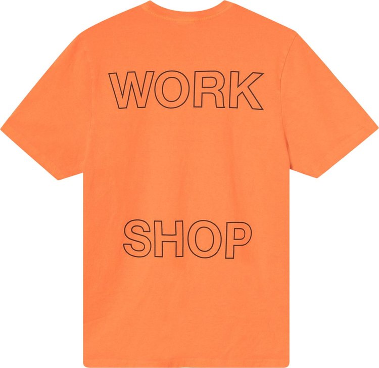 Stussy x Our Legacy Workshop Tee Orange