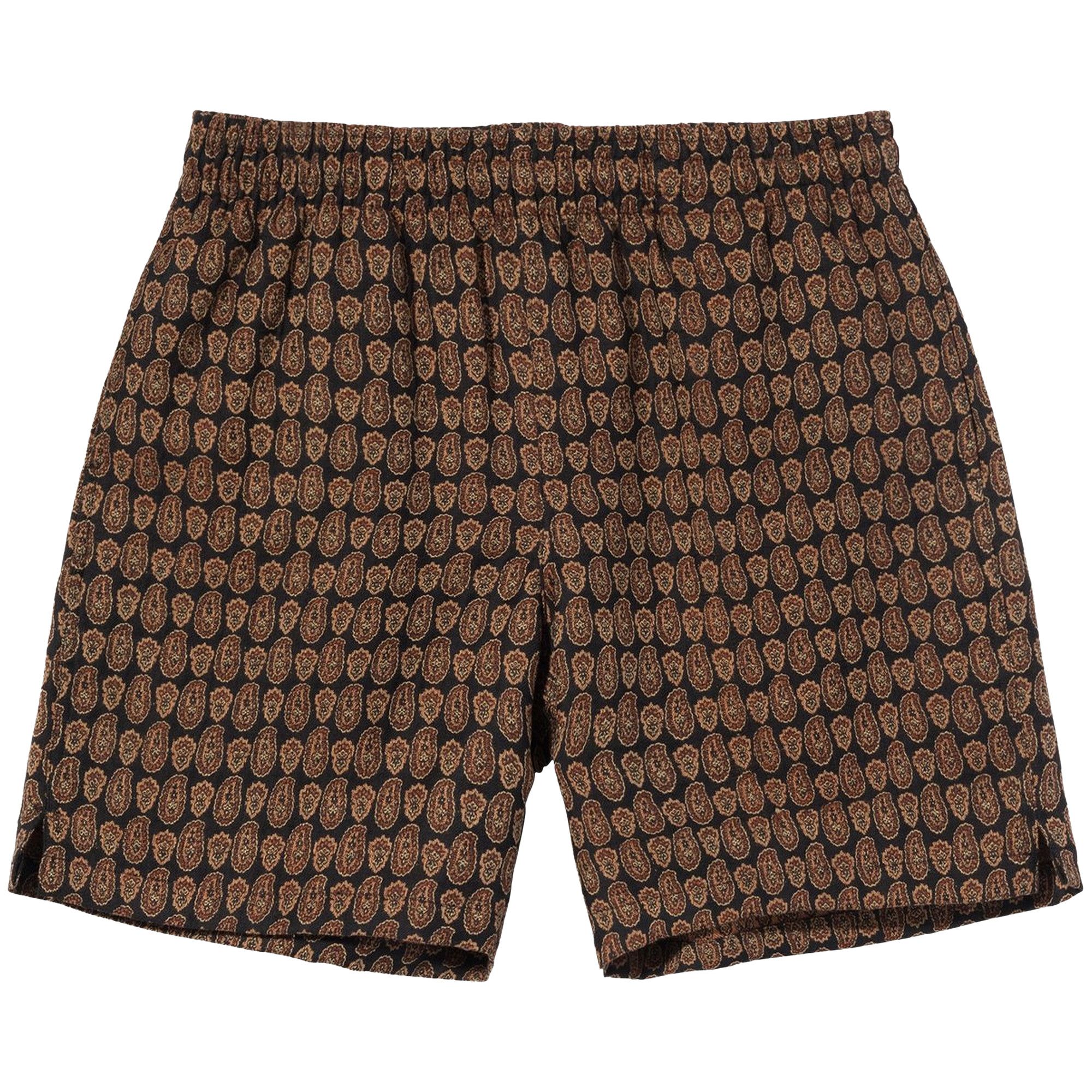 Buy Stussy x Our Legacy Laguna Shorts 'Black Orange Paisley
