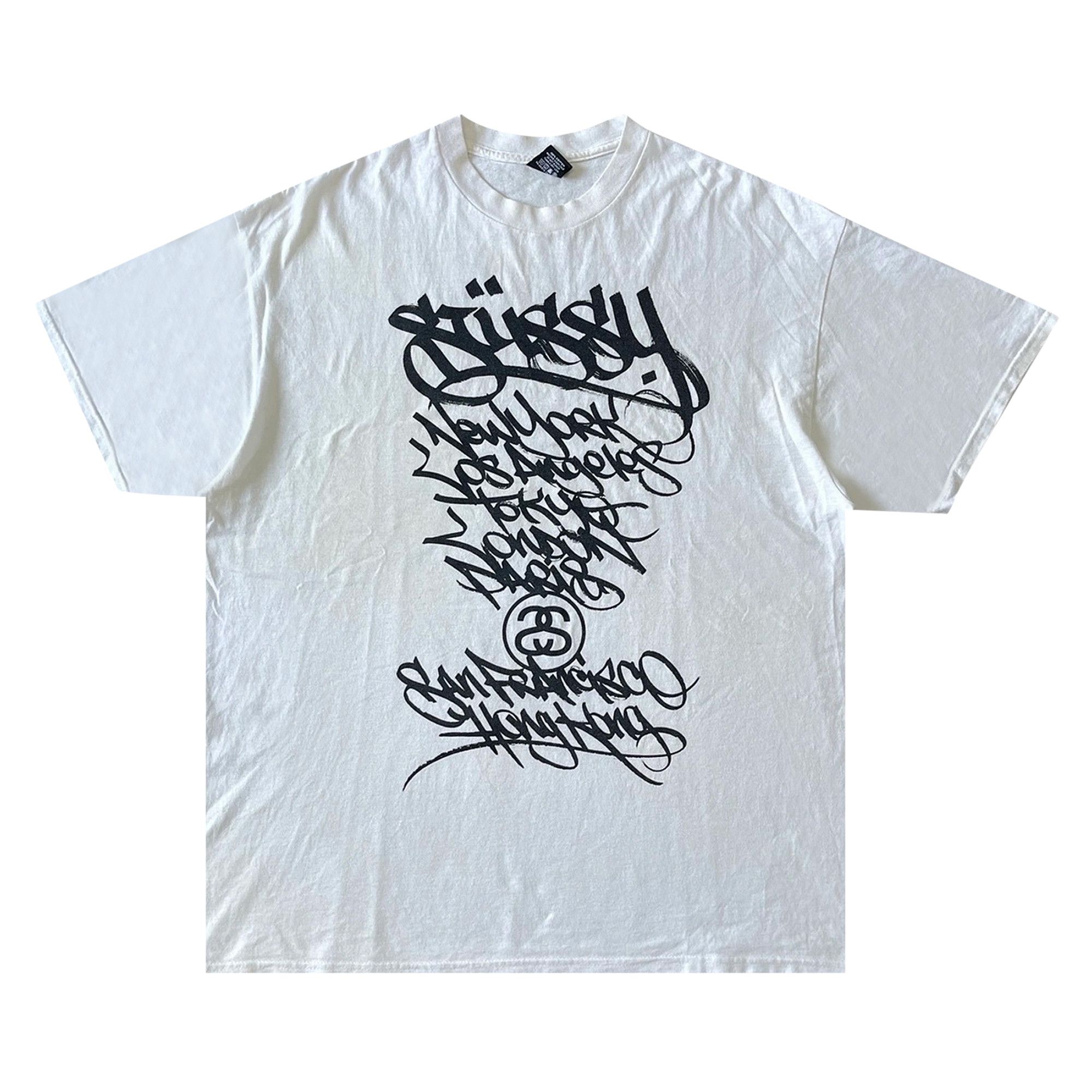 Buy Stussy x Ease World Tour Tee 'White' - 0535
