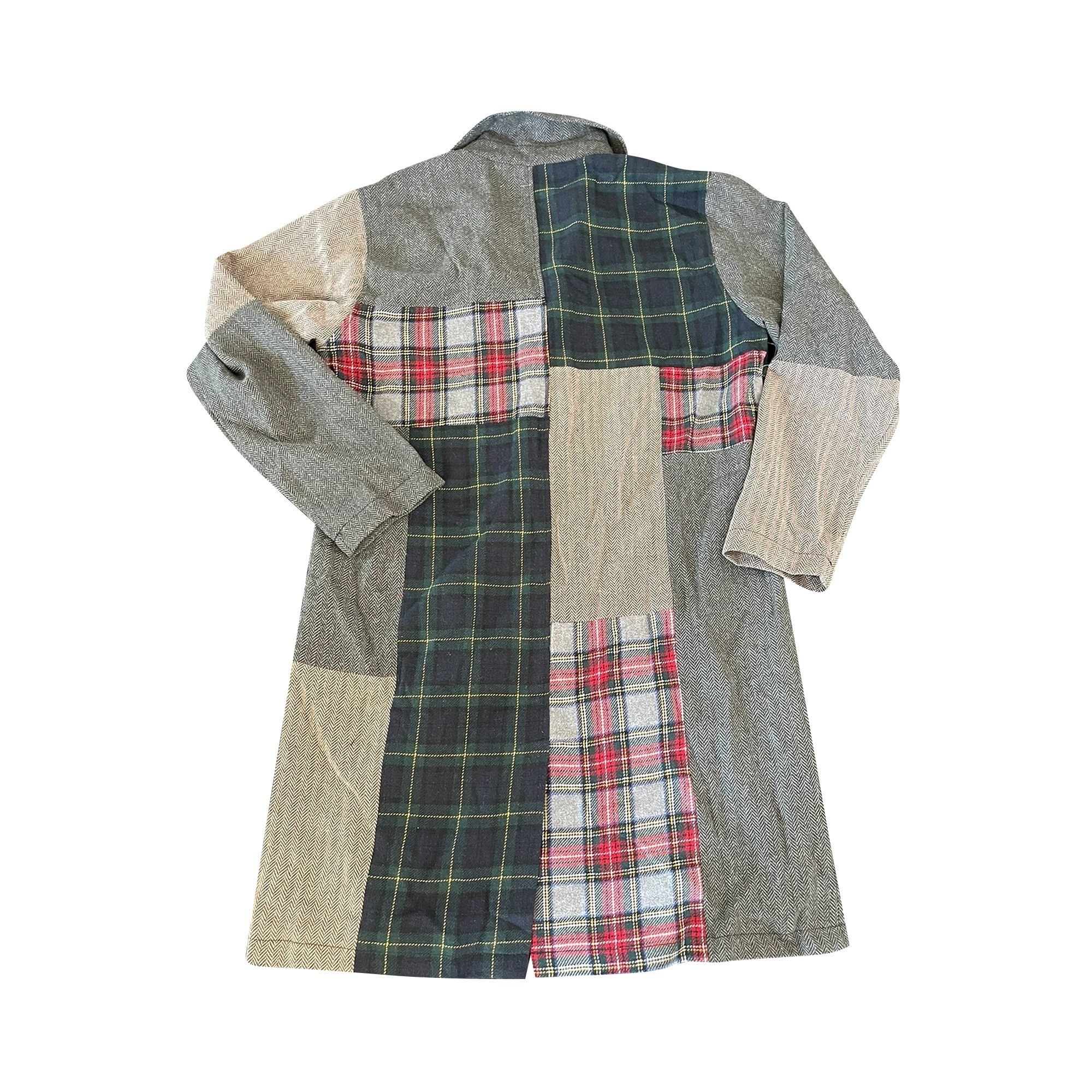 Buy Stussy Patchwork Overcoat Multicolor 0535 100000302PO MULT GOAT UK