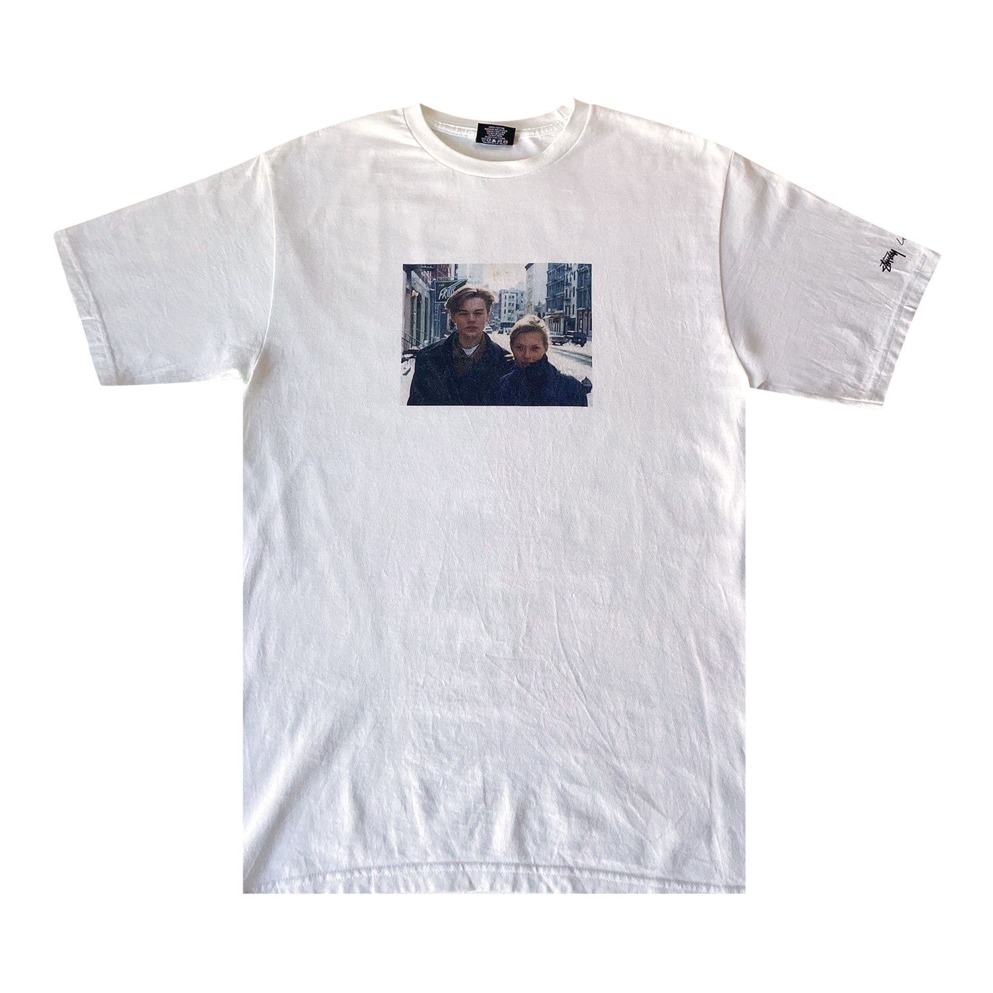 Stussy Larry Clark コラボ Tシャツ ホワイト　Lサイズ Larry Clark x Stüssy tee from Grailed seller allenreji