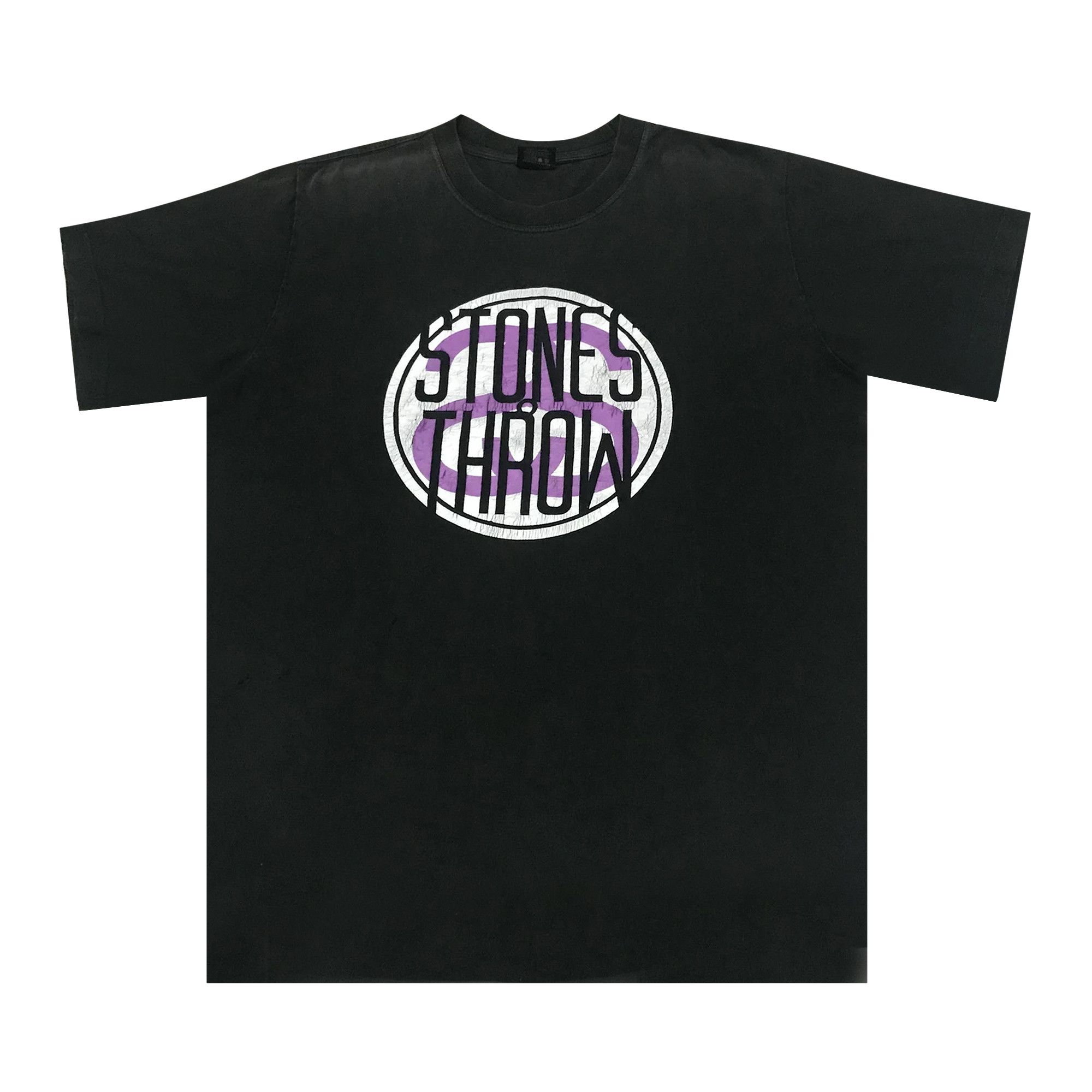 Buy Stussy x Stones Throw Records 2009 Promo Tour Tee 'Black