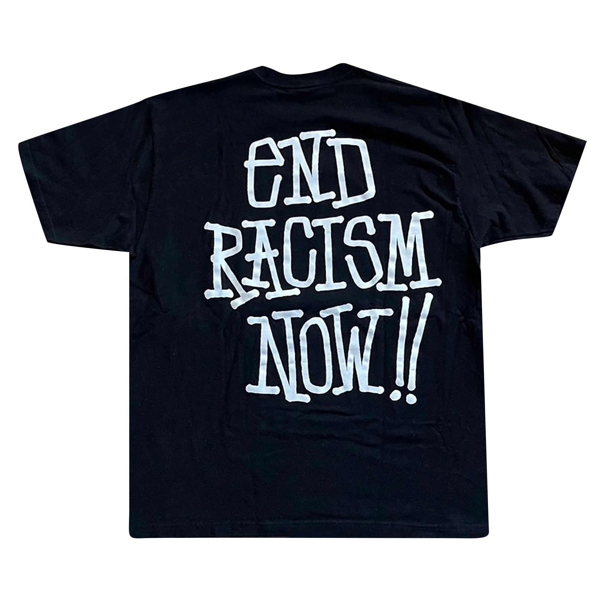 Buy Stussy Stand Firm End Racism Now Tee 'Black' - 0535
