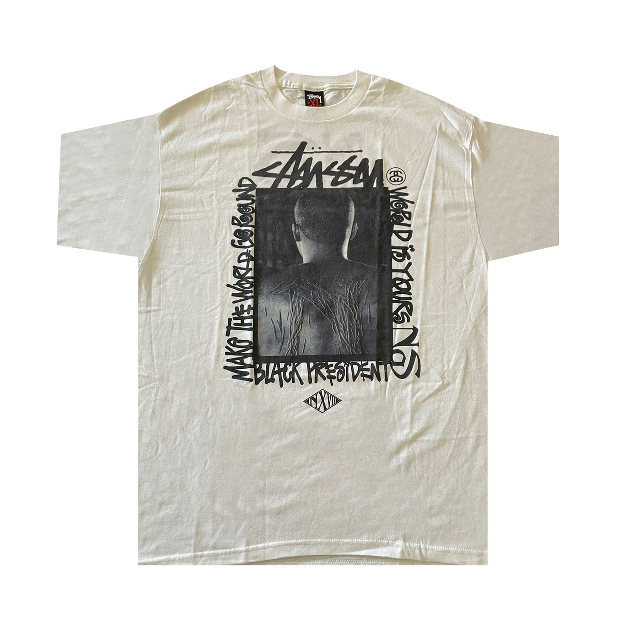 Buy Stussy x NAS x NexusVII Tee 'White' - 0535 100000103NNVT Buy Stussy x NAS x NexusVII Tee 'White' - 0535 100000103NNVT