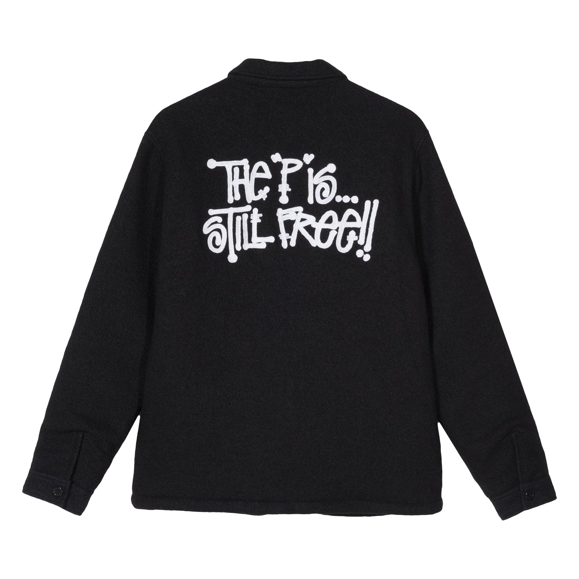超激安 Buy 311042 - 'Black' Overshirt Wool Boiled Patta x Stussy ジャケット・アウター