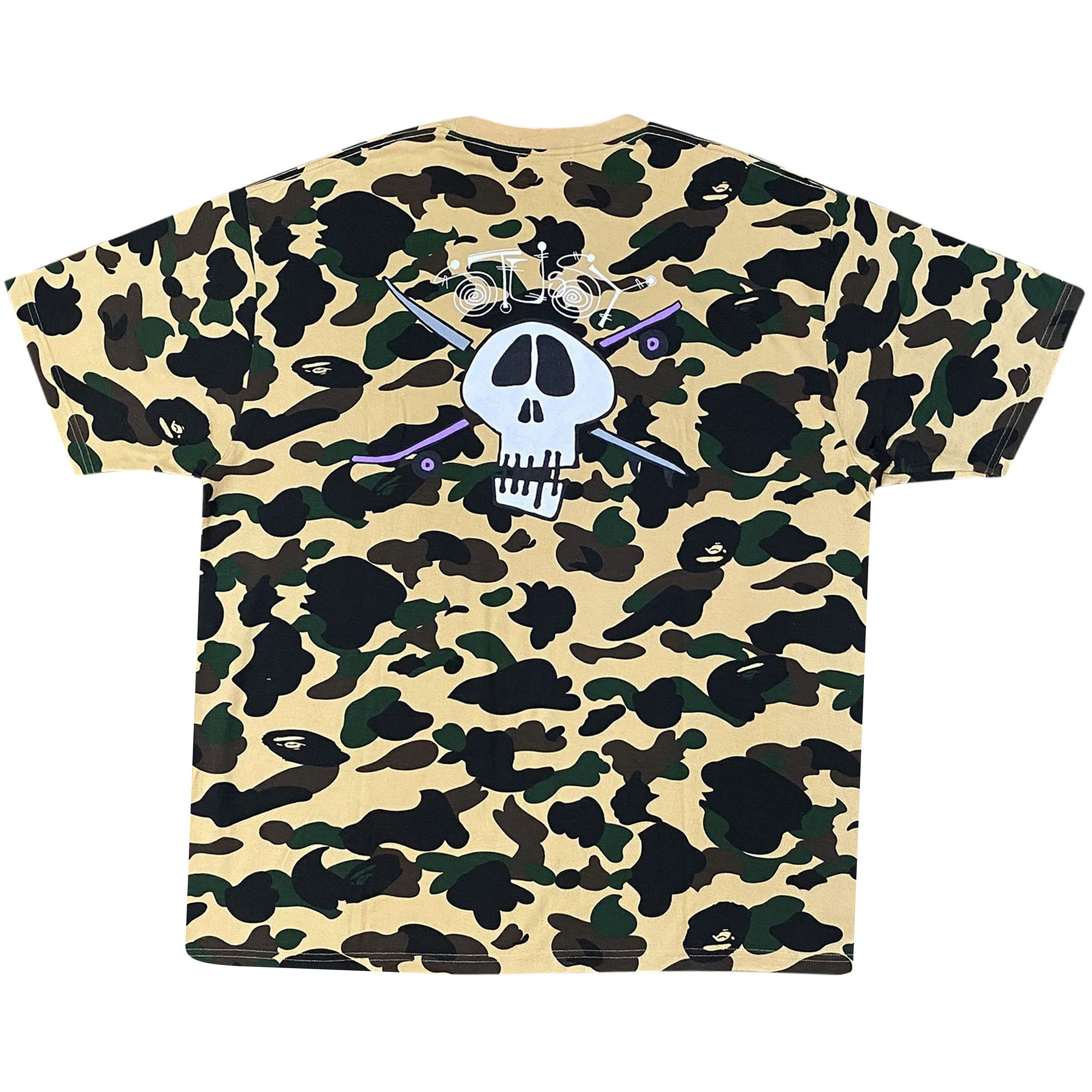 Buy BAPE x Stussy 30th Anniversary Tee 'Camo' - 0039 100000103S30A