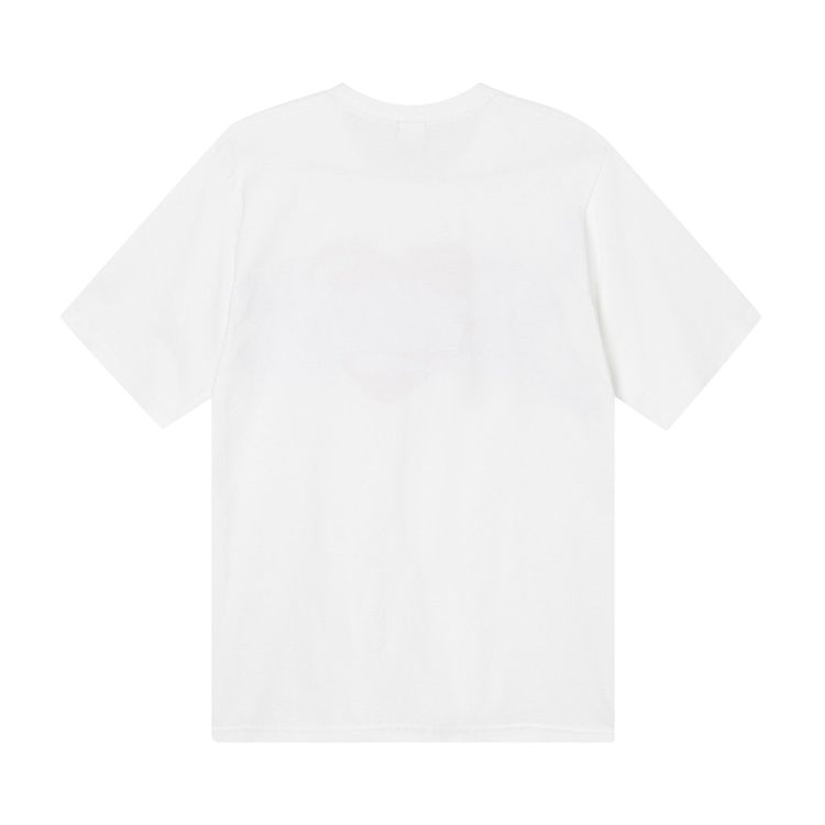 Stussy x Cactus Plant Flea Market Heart T Shirt White