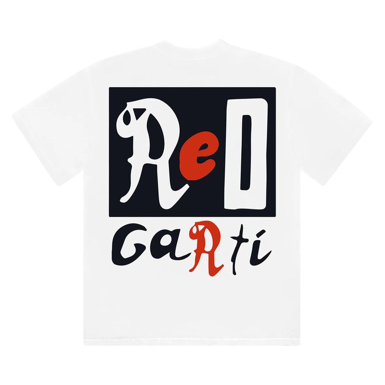 Cactus Plant Flea Market x Playboi Carti Whole Lotta Red King Vamp Tee White