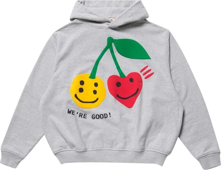 Human Made x Cactus Plant Flea Market We're Good! Sweatshirt 'Heather Grey'