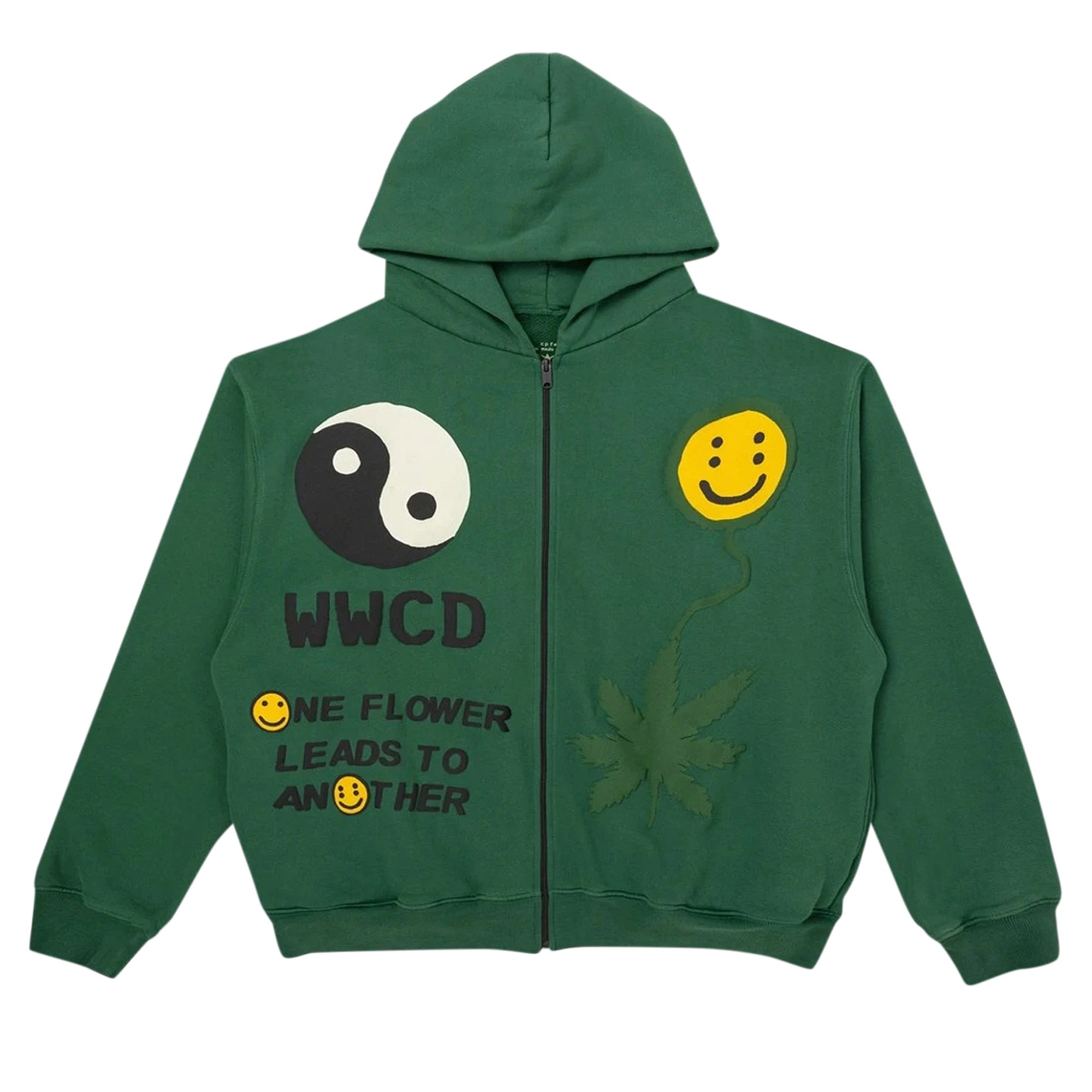Buy Cactus Plant Flea Market Earth First Zip Hooded Sweatshirt 
