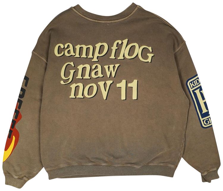 Cactus Plant Flea Market Kids See Ghosts Lucky Me Crewneck Sweatshirt Trench