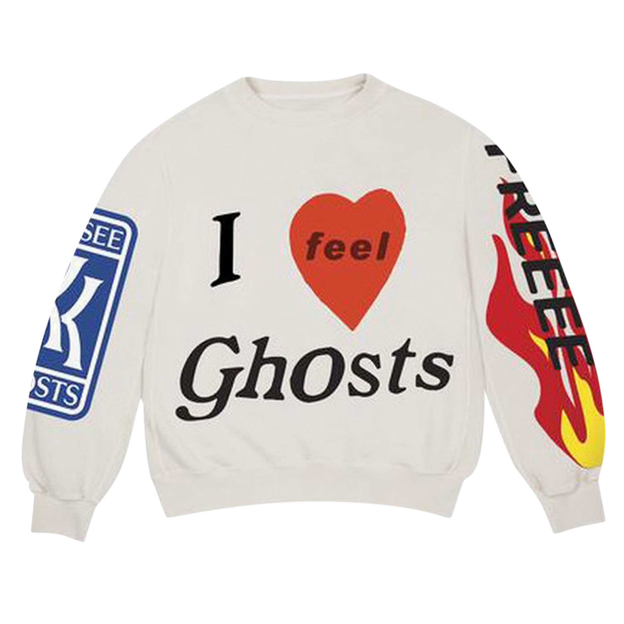 cpfm kids see ghosts crewneck sweatshirt