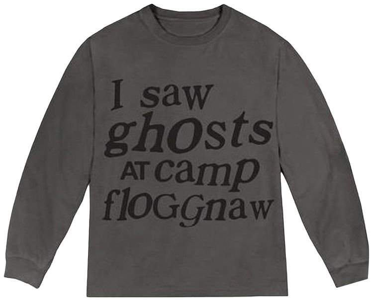 Cactus Plant Flea Market Kids See Ghosts I Saw Ghosts Long Sleeve Tee Core