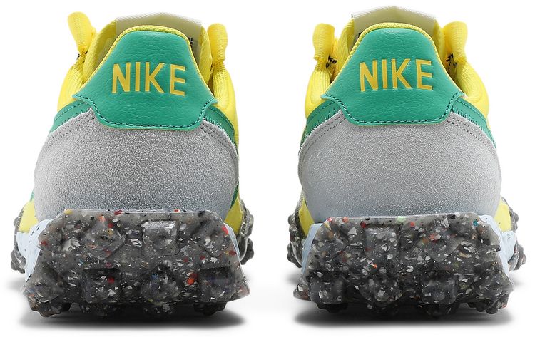 Nike Wmns Waffle Racer Crater Yellow Strike Roma Green