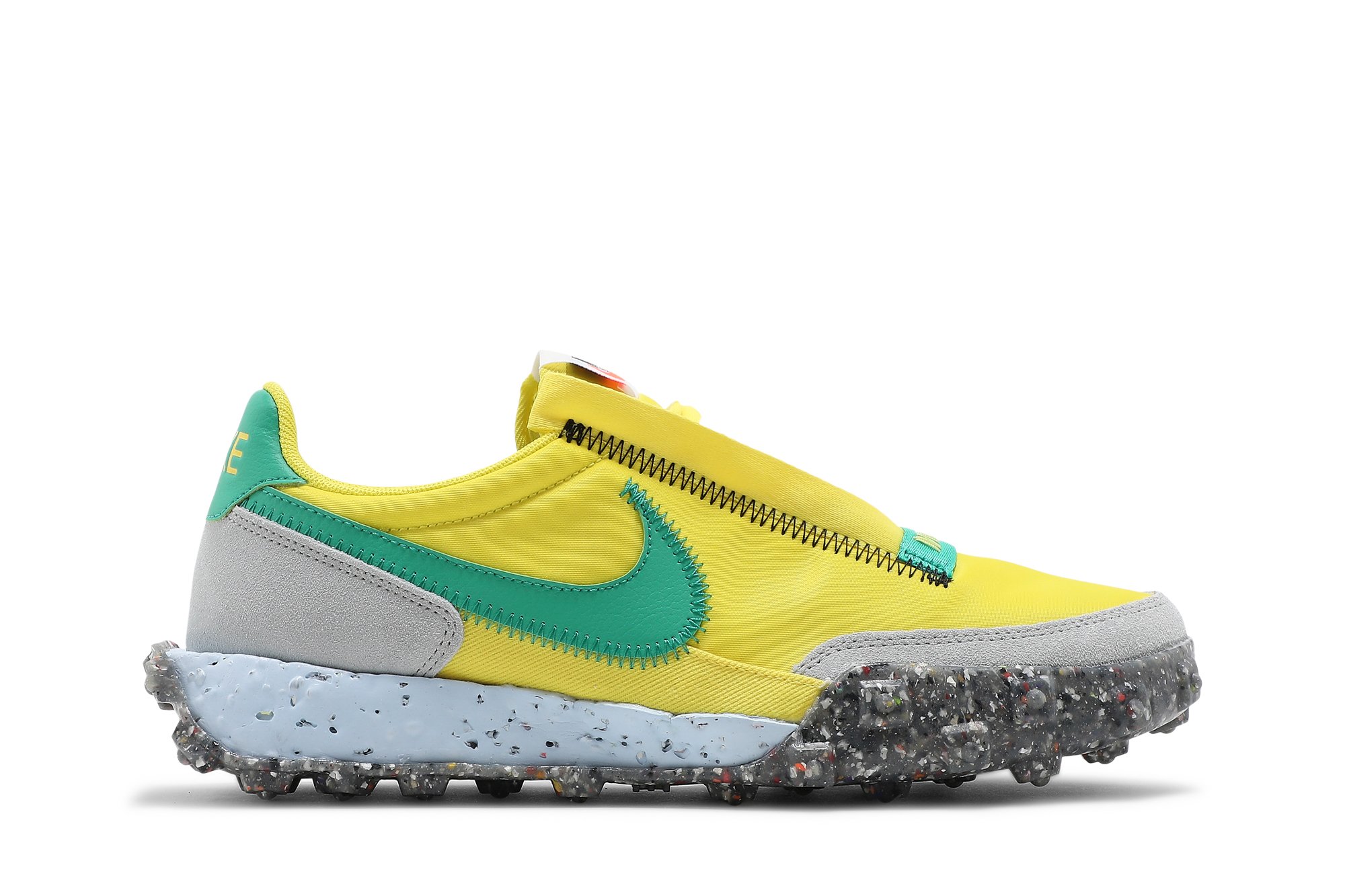 Wmns Waffle Racer Crater 'Yellow Strike Roma Green'
