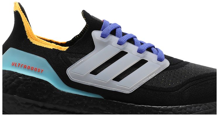 Adidas UltraBoost 21 Black Pulse Aqua