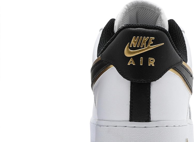 Air Force 1 07 LV8 Metallic Swoosh Pack   White Metallic Gold