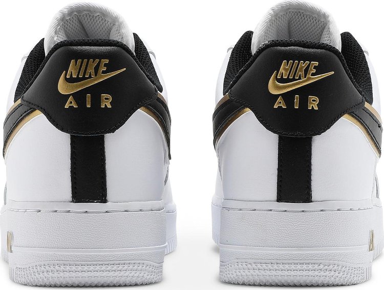 Air Force 1 07 LV8 Metallic Swoosh Pack   White Metallic Gold