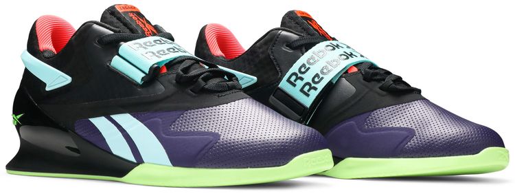 Reebok Legacy Lifter 2 Black Neon Mint