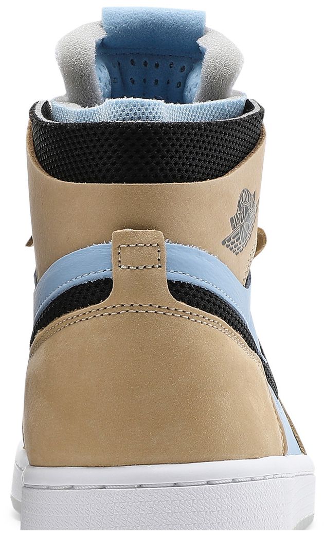 Wmns Air Jordan 1 High Zoom Comfort High Psychic Blue Sesame