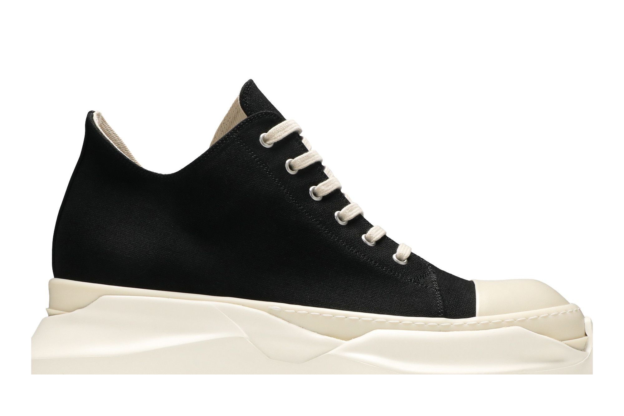 Size 6.0 Rick Owens DRKSHDW Abstract Low 'Black Milk'