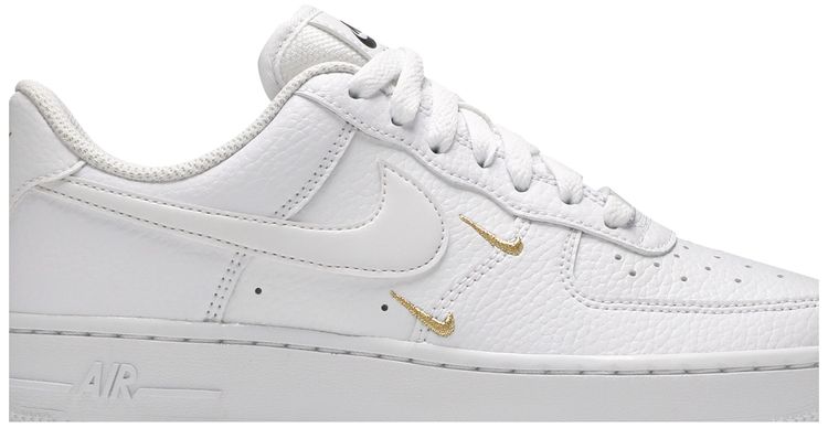 Nike Wmns Air Force 1 07 Essential White Metallic Gold