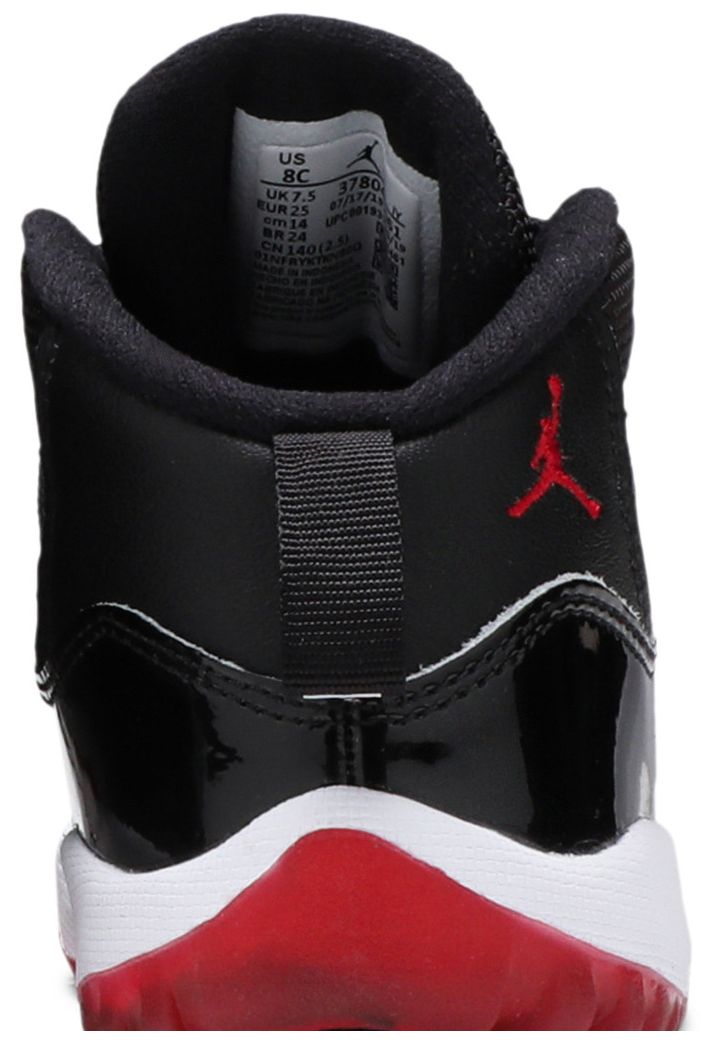 Air Jordan 11 Retro TD Bred 2019