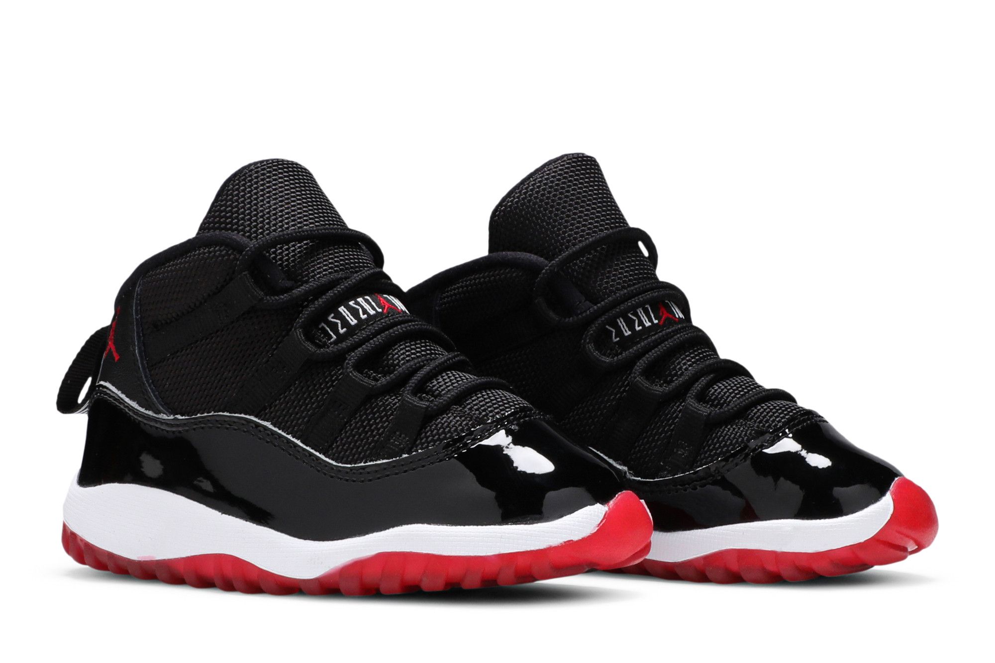 NIKE ジョーダン 11 レトロ Black/Red - 378040 061 Amazon.com | Nike Jordan 11 Retro 'Bred' TD Kids Black/Red