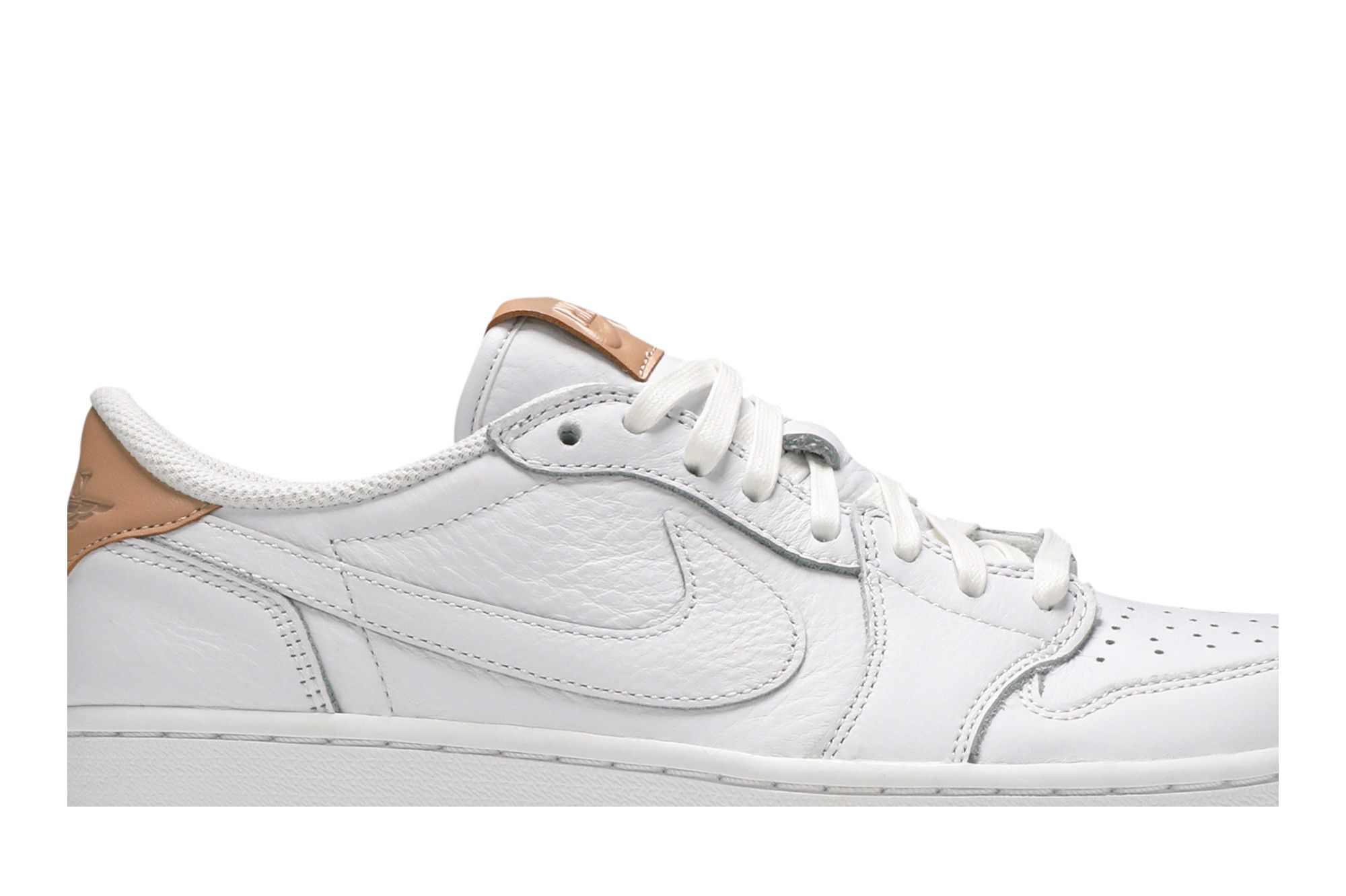 Jordan retro 1 white low sales