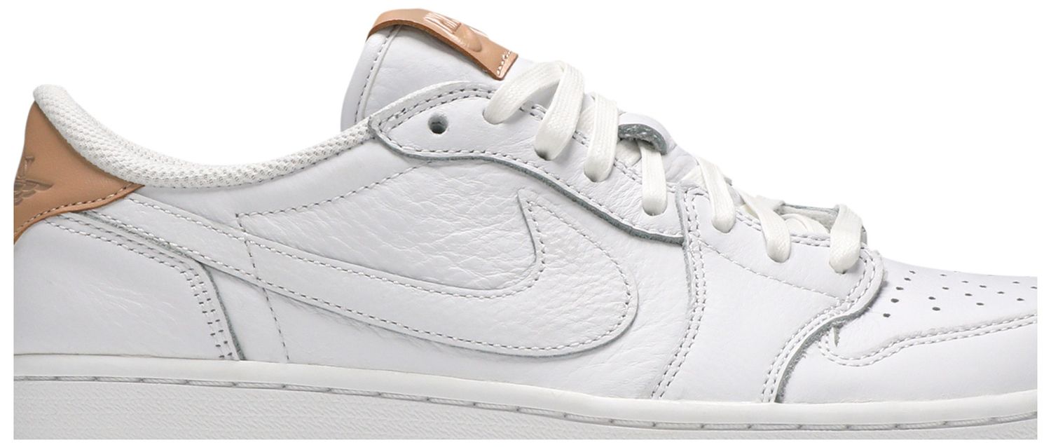 tan and white retro 1s