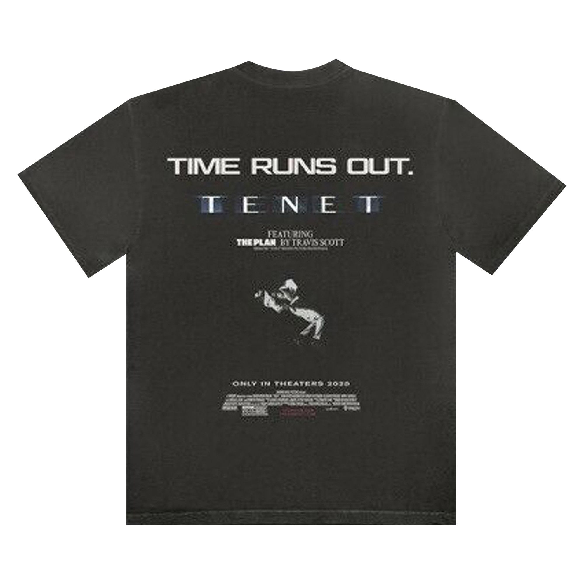代引き人気 Jack Cactus Buy by 'Black T-Shirt Tenet For Scott Travis Tシャツ/カットソー(半袖/袖なし)