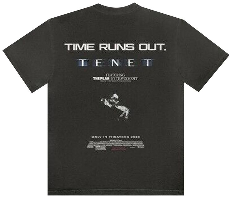 Cactus Jack by Travis Scott For Tenet T Shirt Black