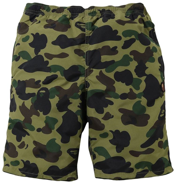 Buy BAPE 1st Camo Beach Shorts 