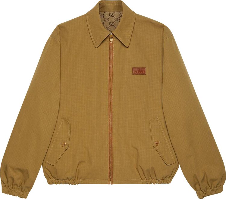 Gucci Reversible GG Jacket Light Brown