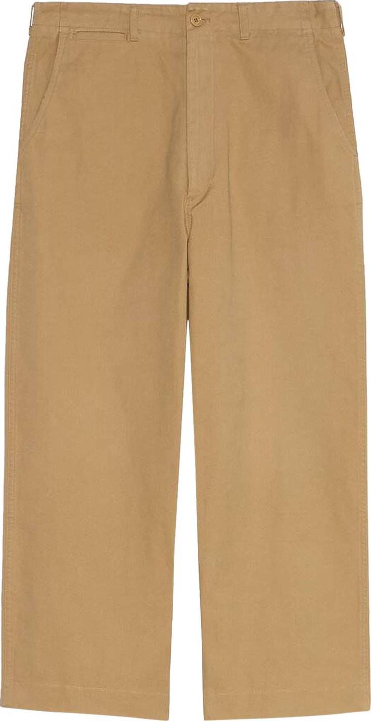 Buy Gucci Cotton Canvas Pant With Cat 'Beige' - 651728 ZAGPY 9813 | GOAT
