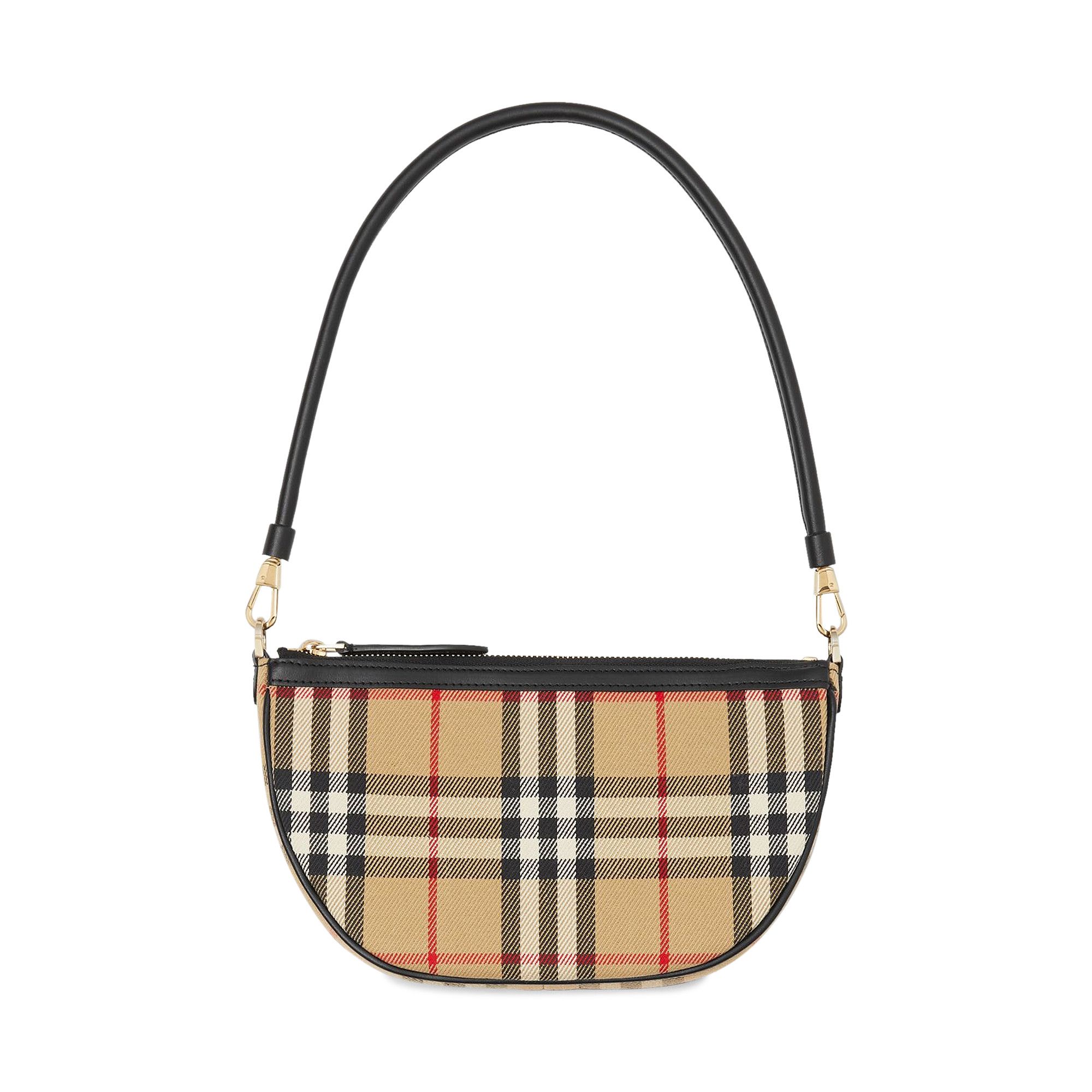Vintage check cotton olympia pouch deals