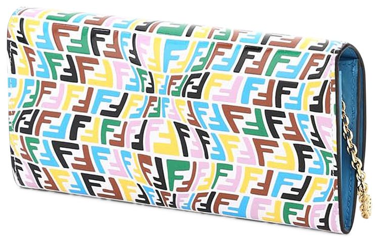 Fendi x Sarah Coleman Wallet On Chain Cyber Blue
