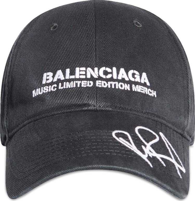 Balenciaga x Rupaul Cap BlackWhite