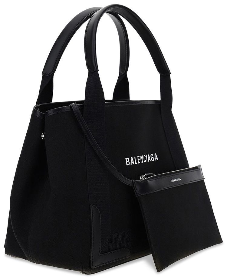 Balenciaga Canvas Tote Bag Black