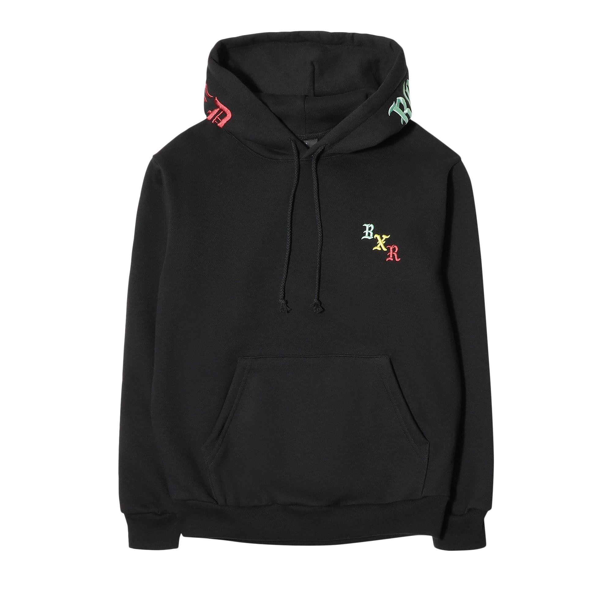 Buy Born x Raised Graphic Print Crew Neck Hoodie Black B0005TNAL BLAC GOAT UK