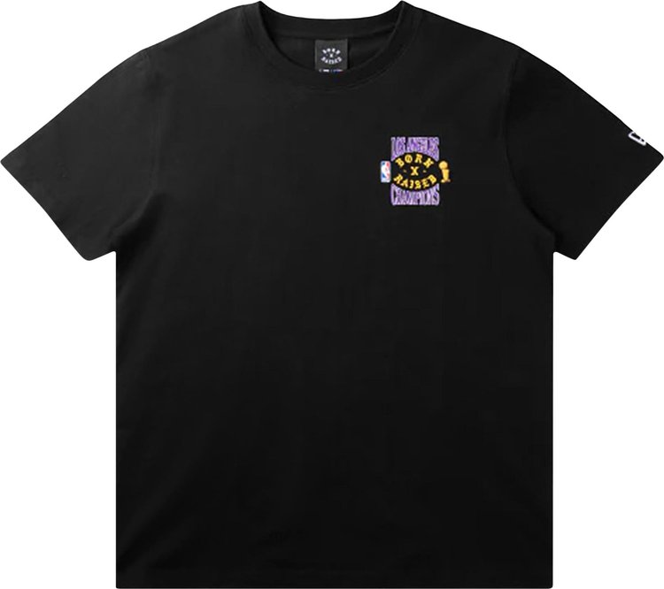 Born x Raised Los Angeles Lakers Championship Short-Sleeve T-Shirt 'Black'
