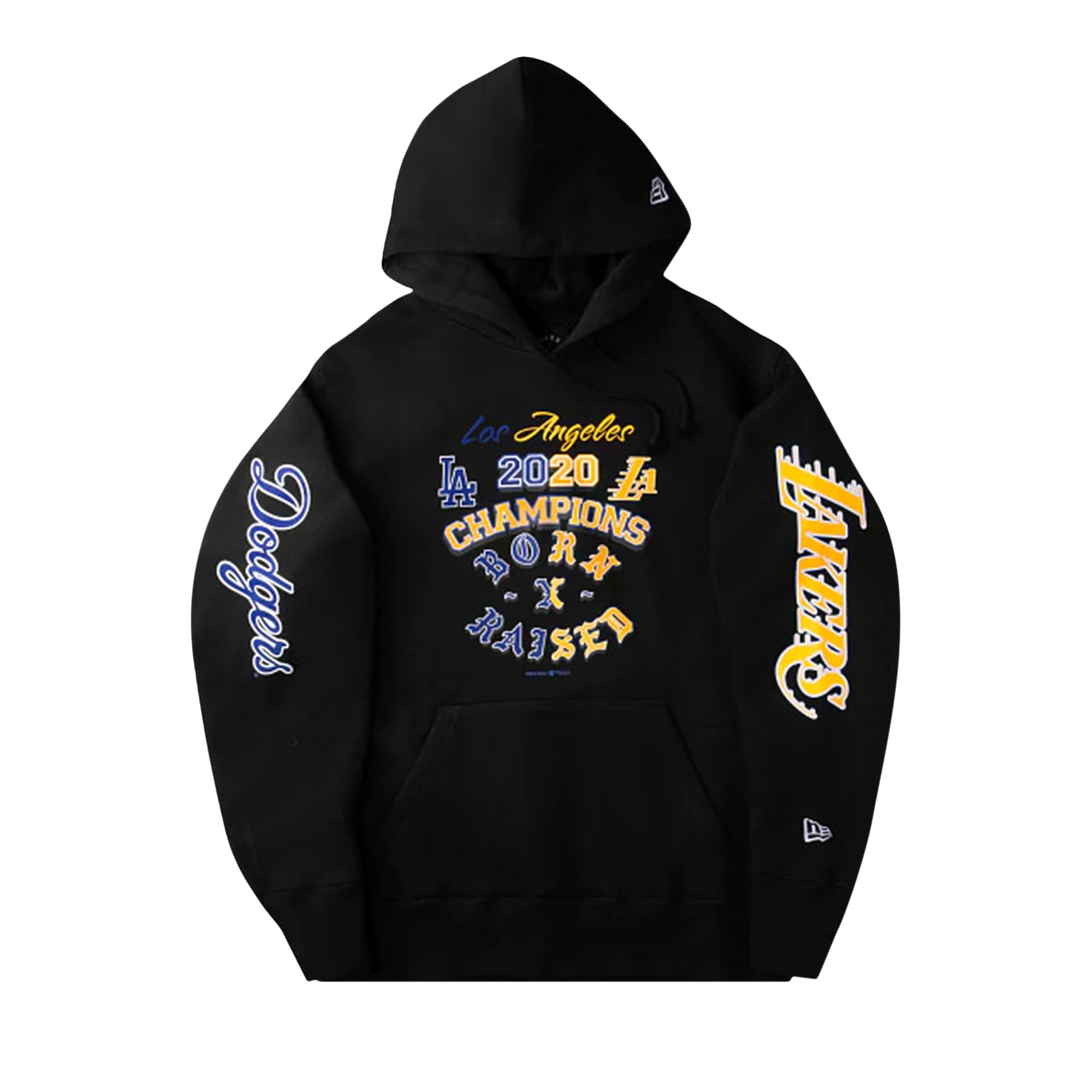 Buy Born x Raised Los Angeles Champions Hoodie 'Black' - 12852474