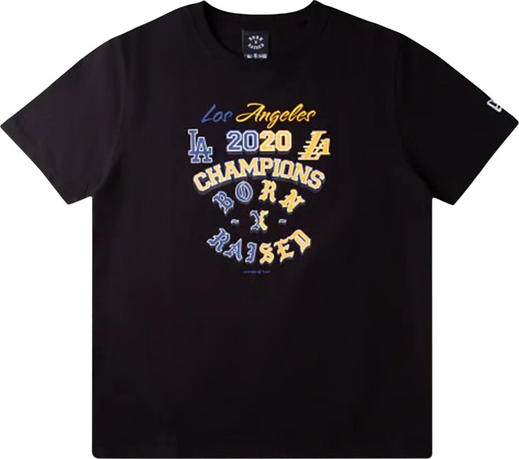 Born x Raised Los Angeles Champions Short-Sleeve T-Shirt 'Black'