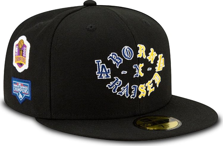 Born x Raised Los Angeles Champions 59Fifty Fitted 'Black'